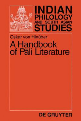 Könyv Handbook of Pali Literature Oskar von Hinüber