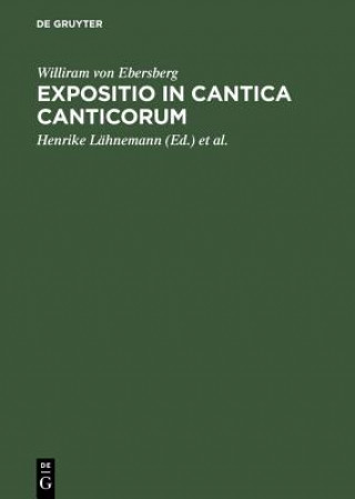 Книга Expositio in Cantica Canticorum Williram von Ebersberg