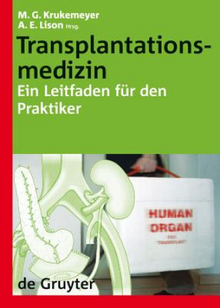 Kniha Transplantationsmedizin Manfred Georg Krukemeyer