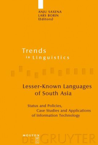 Książka Lesser-Known Languages of South Asia Lars Borin