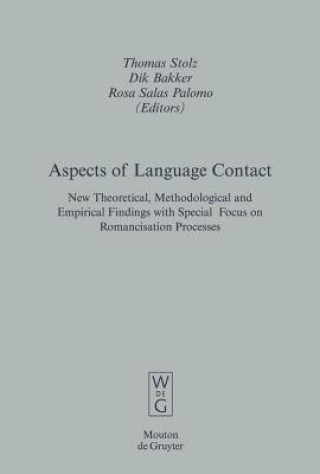 Kniha Aspects of Language Contact Dik Bakker