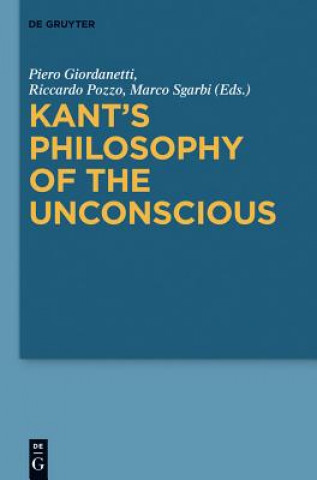 Kniha Kant's Philosophy of the Unconscious Piero Giordanetti
