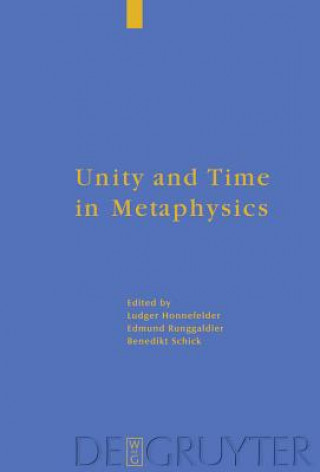 Book Unity and Time in Metaphysics Ludger Honnefelder