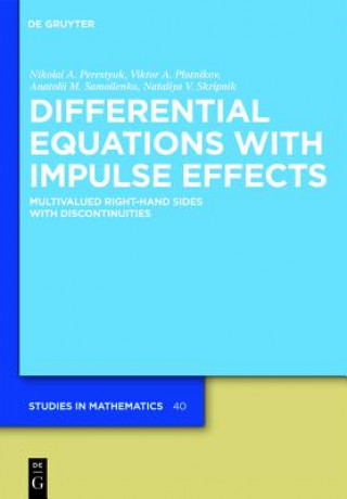 Livre Differential Equations with Impulse Effects Nikolai A. Perestyuk