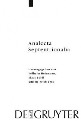 Könyv Analecta Septentrionalia Wilhelm Heizmann