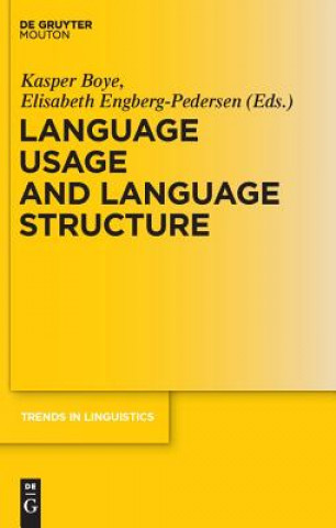 Kniha Language Usage and Language Structure Kasper Boye