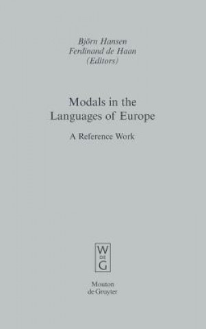 Knjiga Modals in the Languages of Europe Björn Hansen