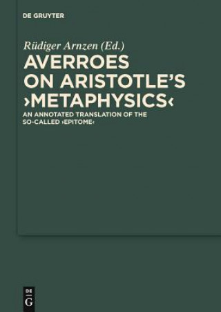 Könyv On Aristotle's "Metaphysics" Averroes