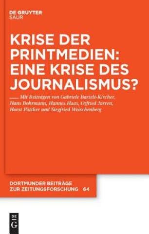 Kniha Krise der Printmedien 