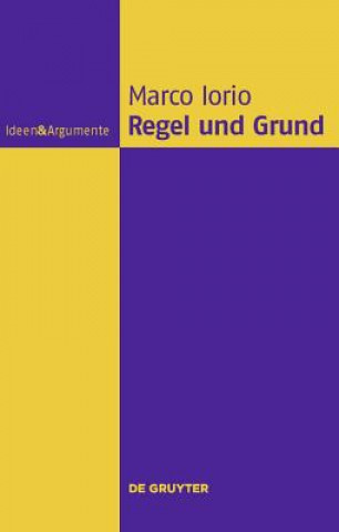 Kniha Regel und Grund Marco Iorio