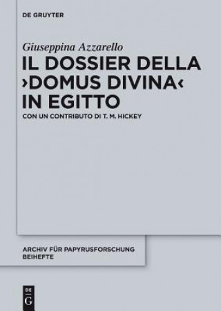 Kniha Il Dossier Della Domus Divina in Egitto Giuseppina Azzarello