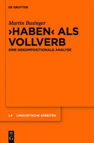 Carte Haben ALS Vollverb Martin Businger