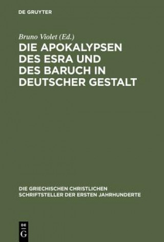 Könyv Apokalypsen des Esra und des Baruch in deutscher Gestalt Bruno Violet