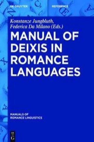 Książka Manual of Deixis in Romance Languages Konstanze Jungbluth