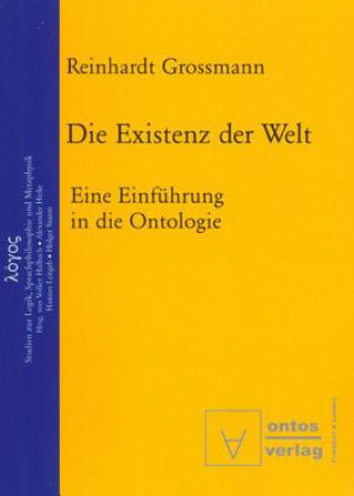 Knjiga Existenz der Welt Reinhardt Grossmann