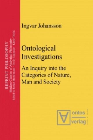Könyv Ontological Investigations Ingvar Johansson