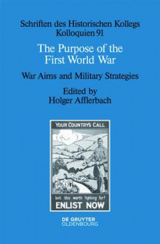 Kniha The Purpose of the First World War Holger Afflerbach