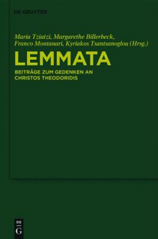 Knjiga Lemmata Maria Tziatzi