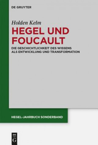 Kniha Hegel und Foucault Holden Kelm