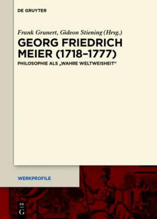 Könyv Georg Friedrich Meier (1718-1777) Frank Grunert