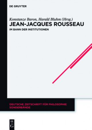 Kniha Jean-Jacques Rousseau Konstanze Baron