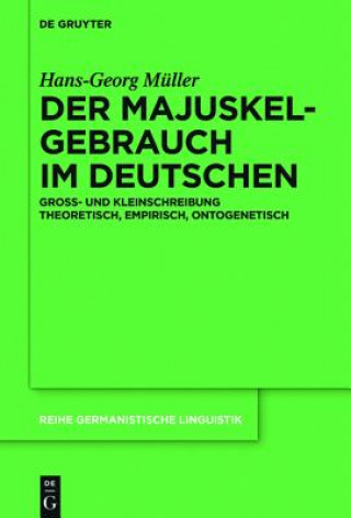 Książka Majuskelgebrauch im Deutschen Hans-Georg Müller