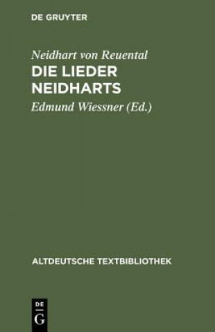 Libro Lieder Neidharts Neidhart von Reuental