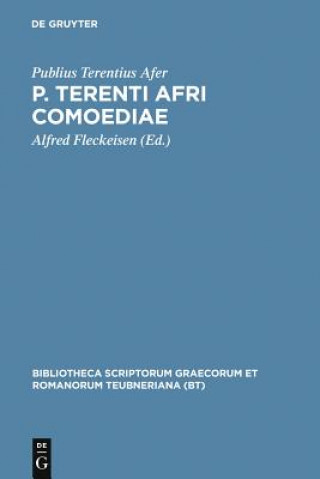 Книга P. Terenti Afri Comoediae Publius Terentius Afer