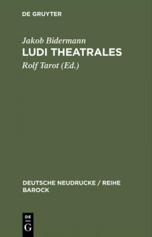 Książka Ludi theatrales Jakob Bidermann