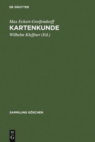 Book Kartenkunde Max Eckert-Greifendorff