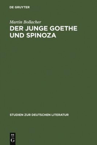 Könyv junge Goethe und Spinoza Martin Bollacher