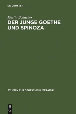 Kniha junge Goethe und Spinoza Martin Bollacher