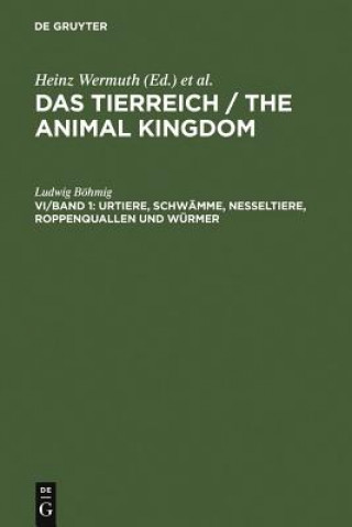 Buch Urtiere, Schwamme, Nesseltiere, Roppenquallen Und Wurmer Ludwig Böhmig