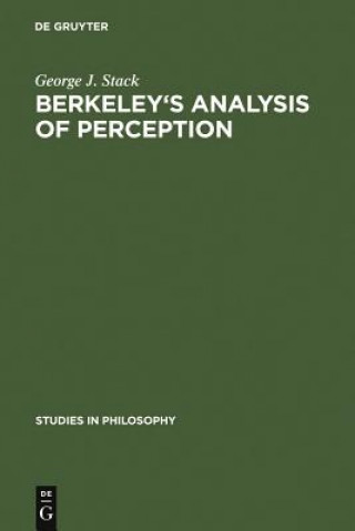 Βιβλίο Berkeley's analysis of perception George J. Stack