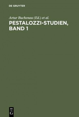 Książka Pestalozzi-Studien, Band 1 Artur Buchenau