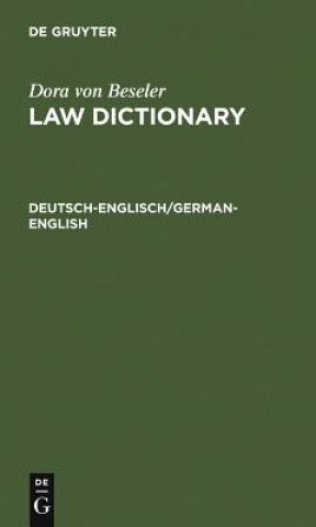Carte Deutsch-Englisch/German-English Dora von Beseler