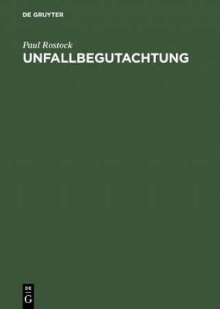 Buch Unfallbegutachtung Paul Rostock