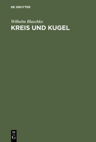 Carte Kreis und Kugel Wilhelm Blaschke