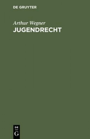 Könyv Jugendrecht Arthur Wegner