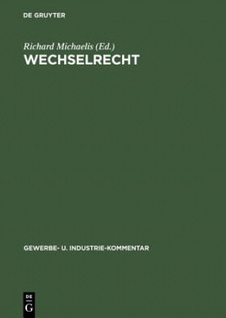 Book Wechselrecht Richard Michaelis