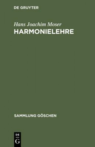 Buch Harmonielehre Hans Joachim Moser