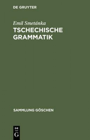 Buch Tschechische Grammatik Emil Smetánka