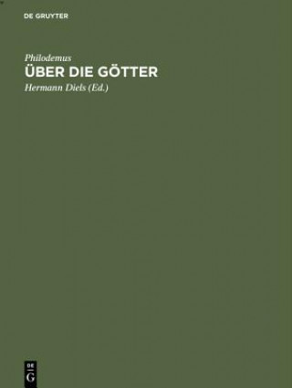 Buch UEber die Goetter Philodemus