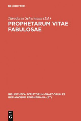 Buch Prophetarum Vitae Fabulosae Theodorus Schermann