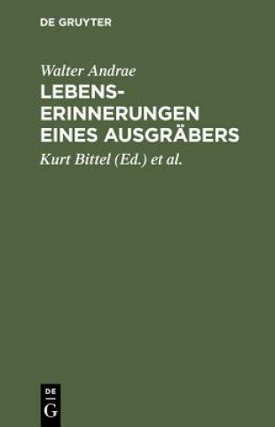 Knjiga Lebenserinnerungen Eines Ausgrabers Walter Andrae