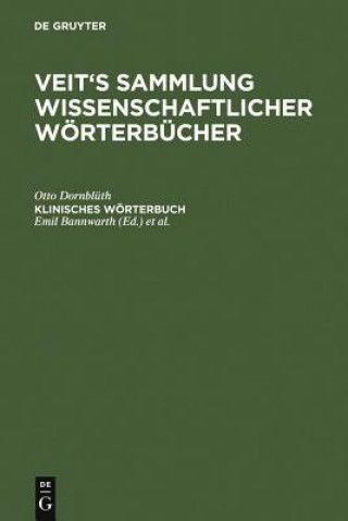 Carte Klinisches Woerterbuch Otto Dornblüth