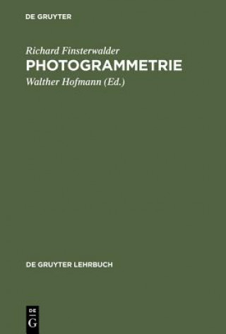 Книга Photogrammetrie Richard Finsterwalder