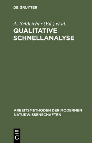 Kniha Qualitative Schnellanalyse D. Bézier