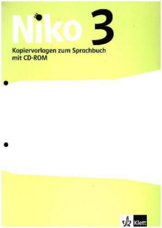 Kniha Niko Sprachbuch. Kopiervorlagen mit CD-ROM 3. Schuljahr 