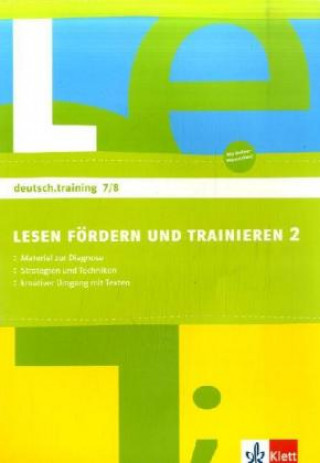 Book deutsch.training 7. und 8. Klasse. Lesen Fördern und Trainieren 2 Sabine Utheß